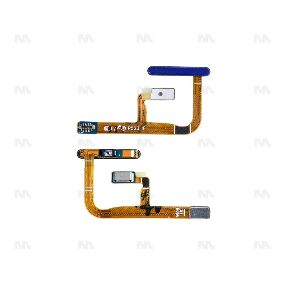 Samsung Galaxy Z Flip7 F766B Fingerprint Sensor Flex Blue Shadow OEM