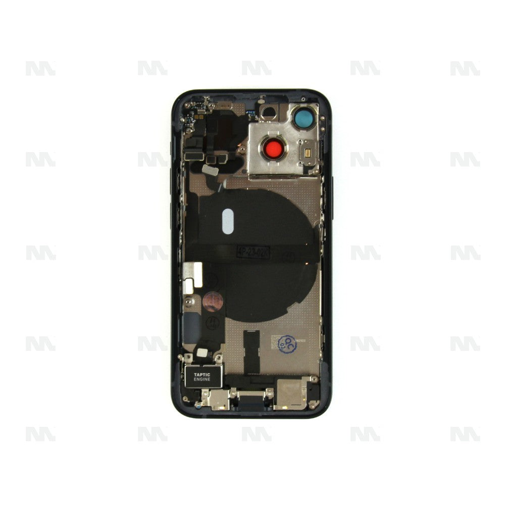 For iPhone 13 Mini Complete Housing incl. All Small Parts Without Battery & Back Camera Midnight