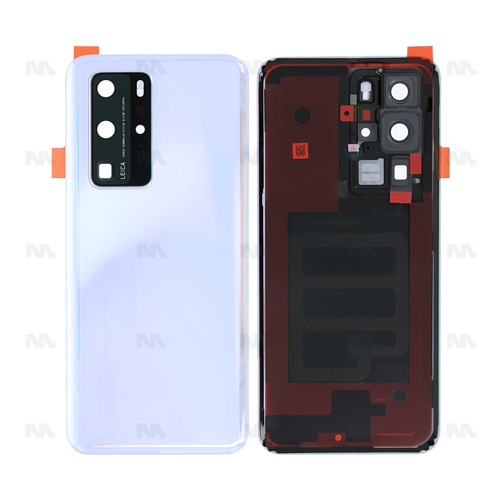 Huawei P40 Pro Back Cover With Lens Ice White OEM