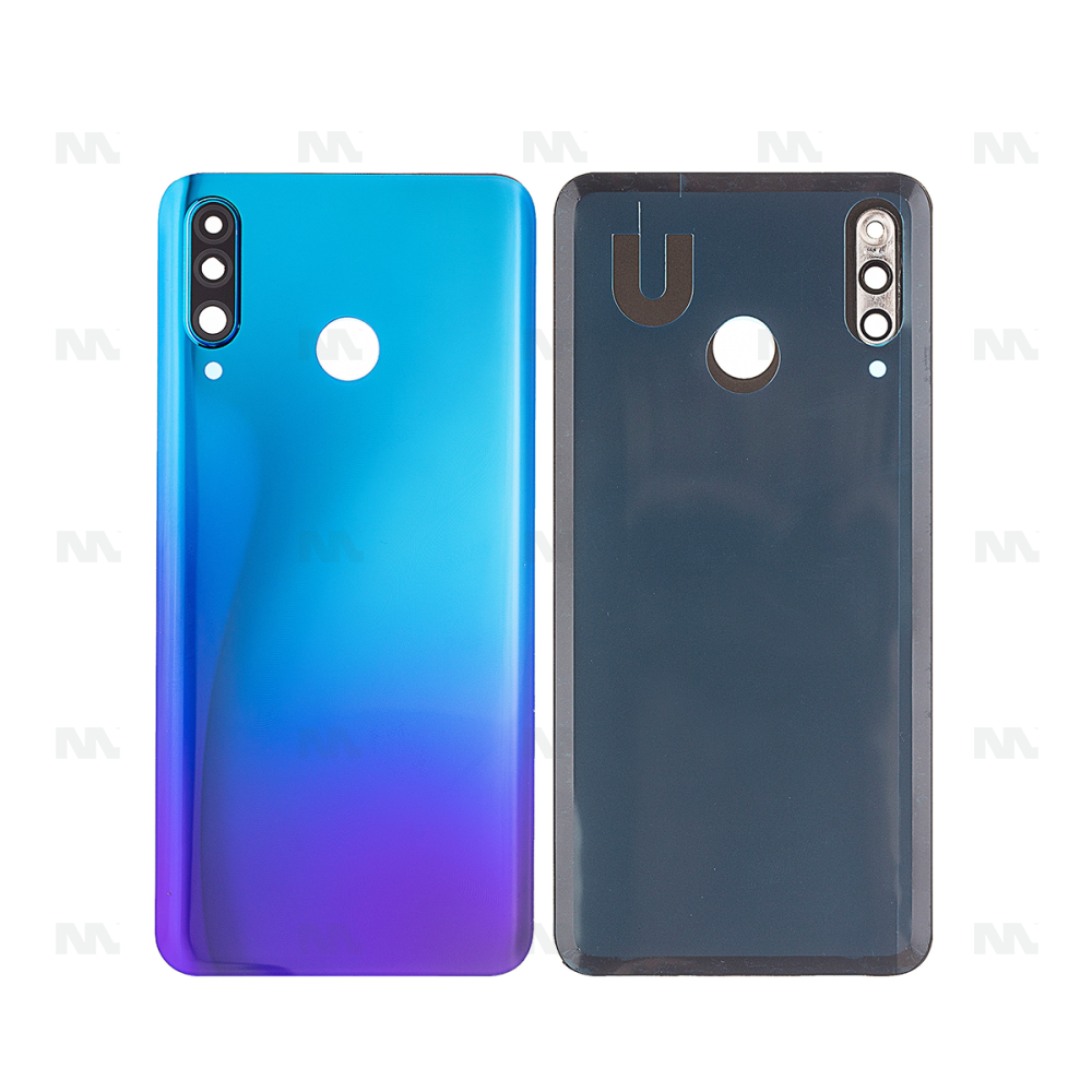 Huawei P30 Lite, P30 Lite New Edition Back Cover With Lens Peacock Blue Original