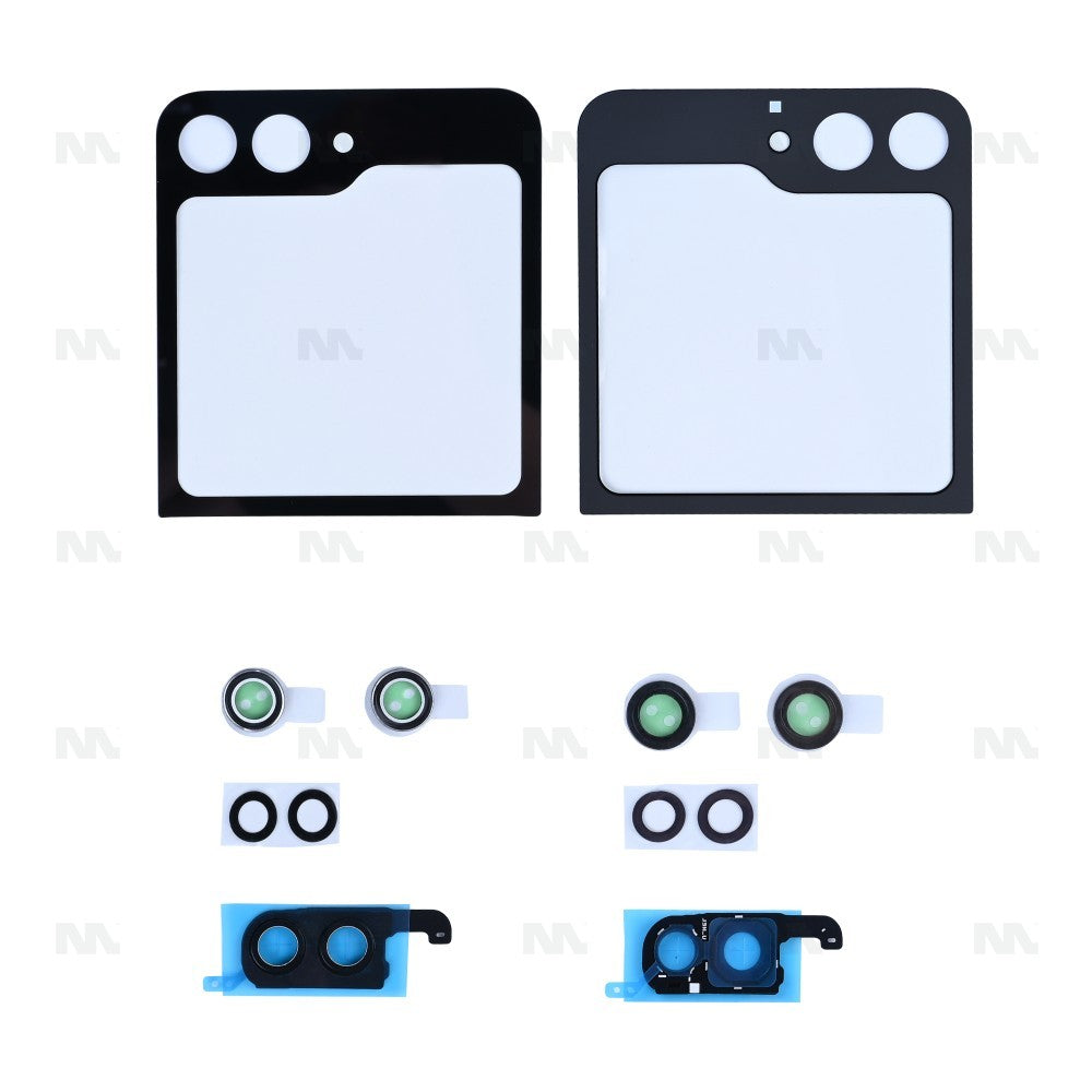 Samsung Galaxy Z Flip6 F741B Back Cover Set With Lens Crafted Black Original