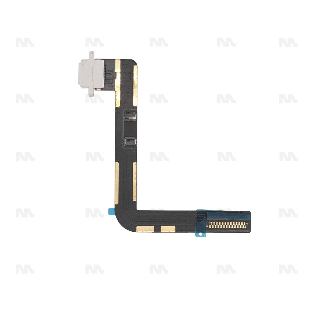 For iPad 9 (2021) 10.2, iPad 8 (2020) 10.2, iPad 7 (2019) 10.2 System Connector Flex White