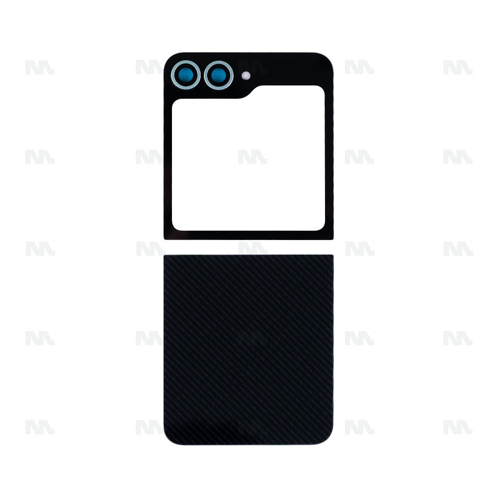Samsung Galaxy Z Flip6 F741B Back Cover Set With Lens Black OEM