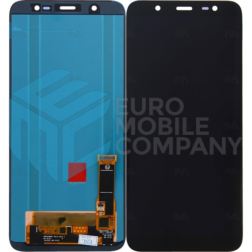 Samsung Galaxy J8 J810F Display And Digitizer Without Frame Black Soft-OLED