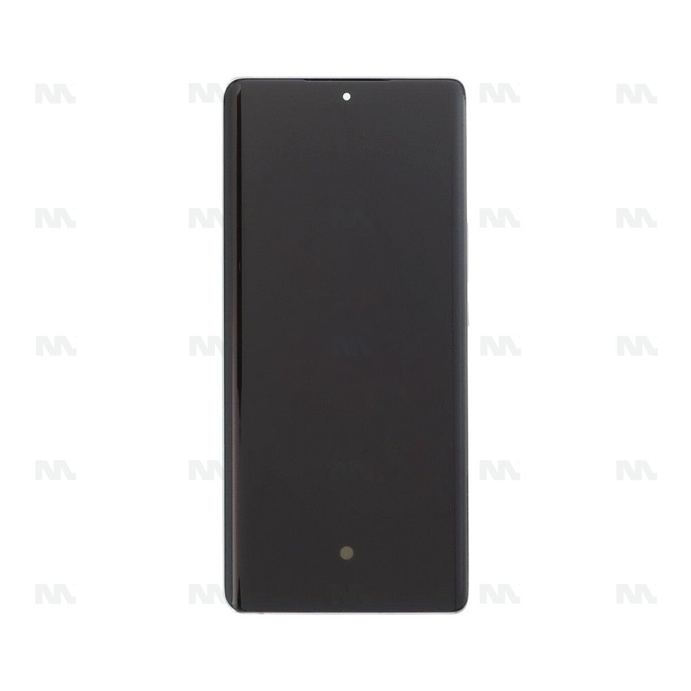 Huawei Honor Magic5 Lite (RMO-NX3), Honor X9a (RMO-NX1) Display And Digitizer With Frame Titanium Silver OEM