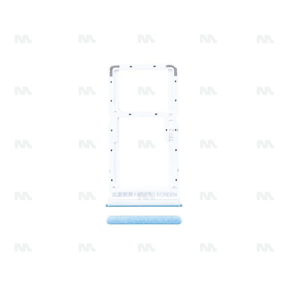 Xiaomi Redmi Note 12 5G Suporte Cartão SIM Azul Gelo Peça OEM