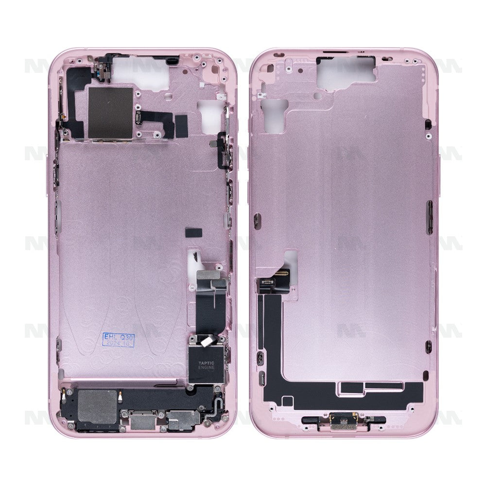 Mittlerer Rahmen Pink für iPhone 15 Plus - Ersatzteil, Mittelgehäuse