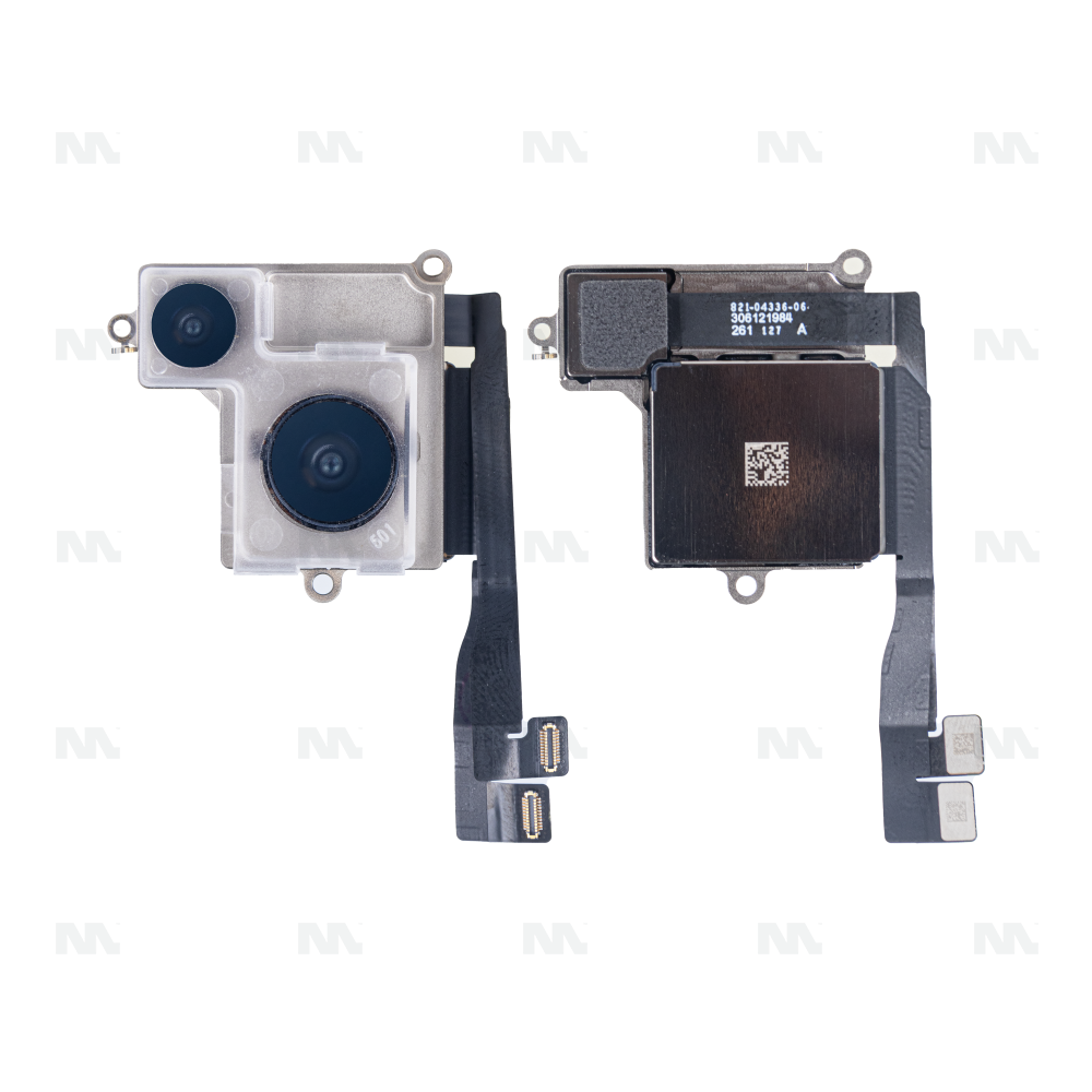 Conjunto de Câmera Traseira para iPhone 15 Plus - Peça de Reposição OEM, Módulo de Câmera