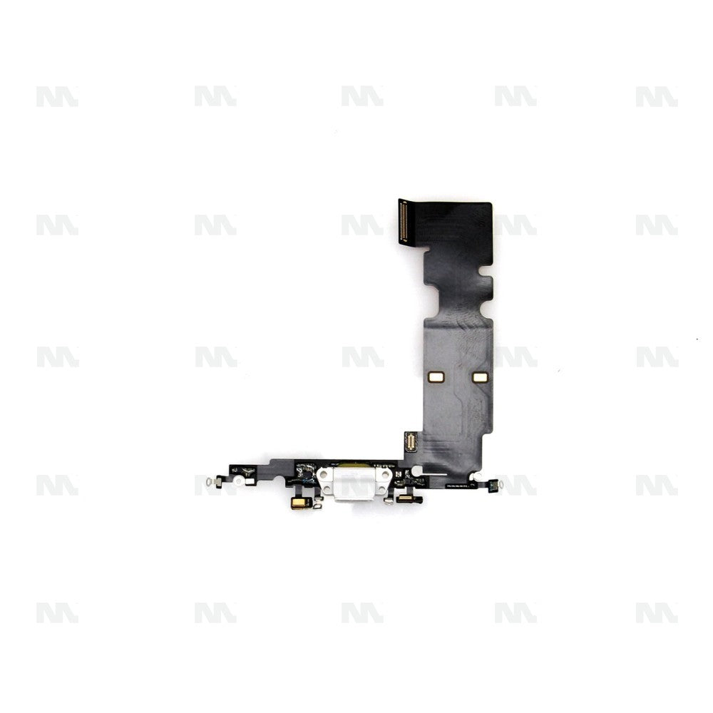 For Apple iPhone 8 Plus System Charging Flex Silver Pulled