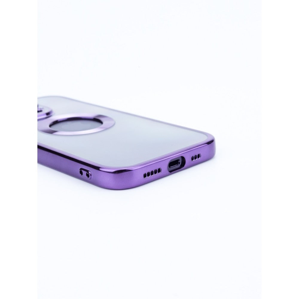 NY Glossy Phone & Camera TPU Case For iPhone 13 Pro - Transparent Blue