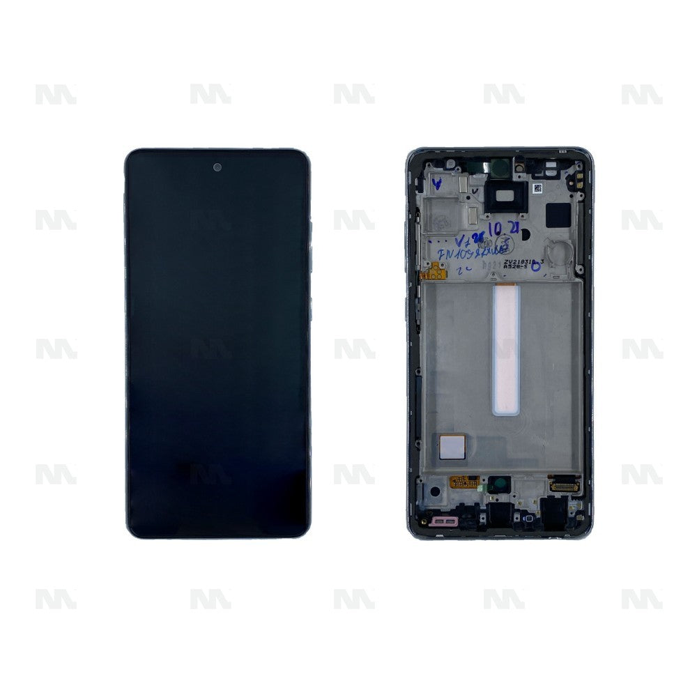 Samsung Galaxy A52s 5G A528B Display And Digitizer With Frame Awesome White Service Pack