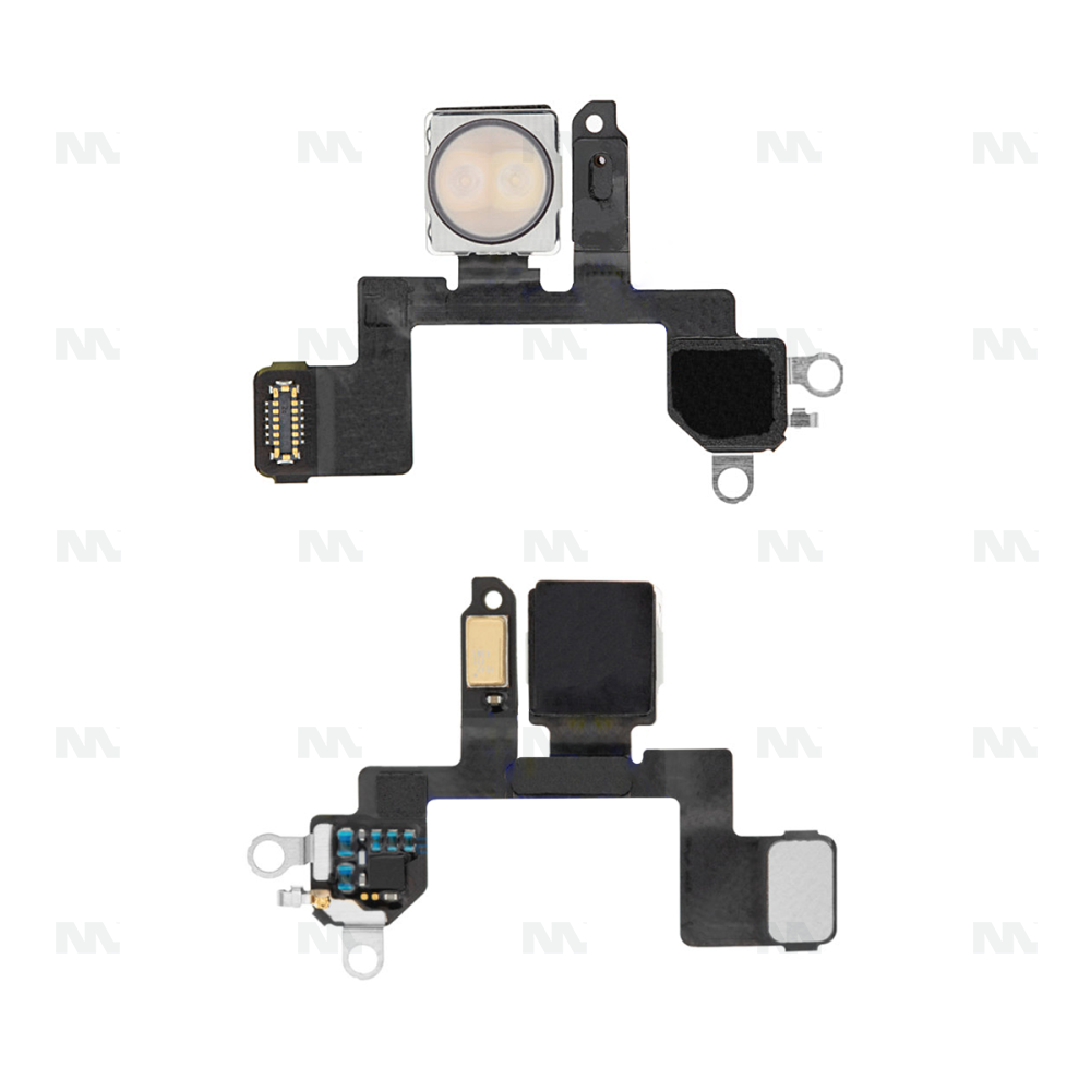 For iPhone 12 Mini Microphone And Flashlight Flex Cable