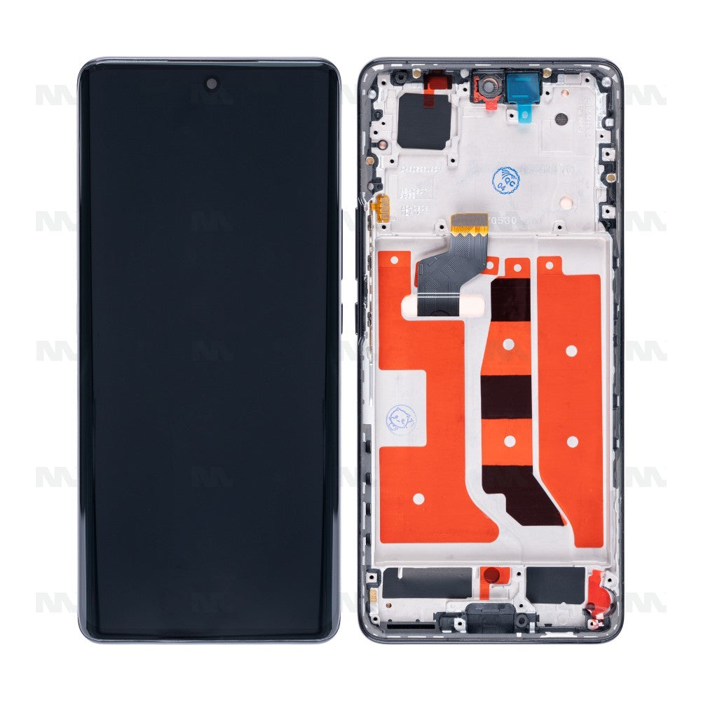 Huawei Honor 50 (NTH-AN00, NTH-NX9) Display And Digitizer With Frame Black OEM