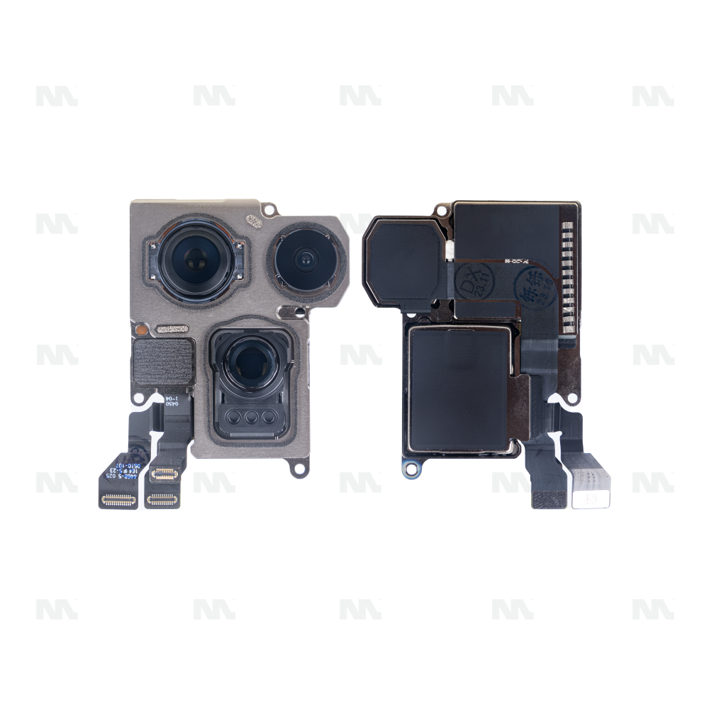 Kit Caméra Arrière pour iPhone 15 Pro Max - Pièce de Rechange OEM, Module Caméra Arrière