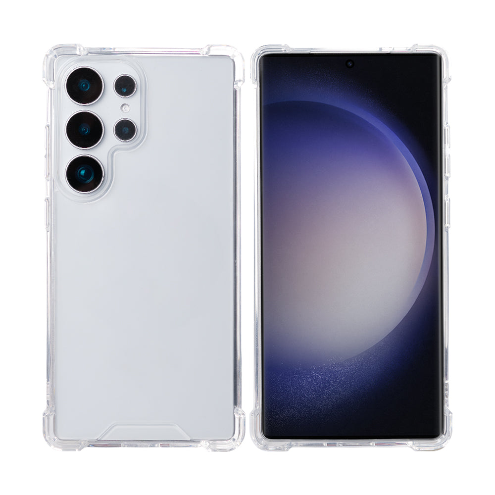 Rixus Anti-Burst Case For Samsung Galaxy S25 Ultra Transparent