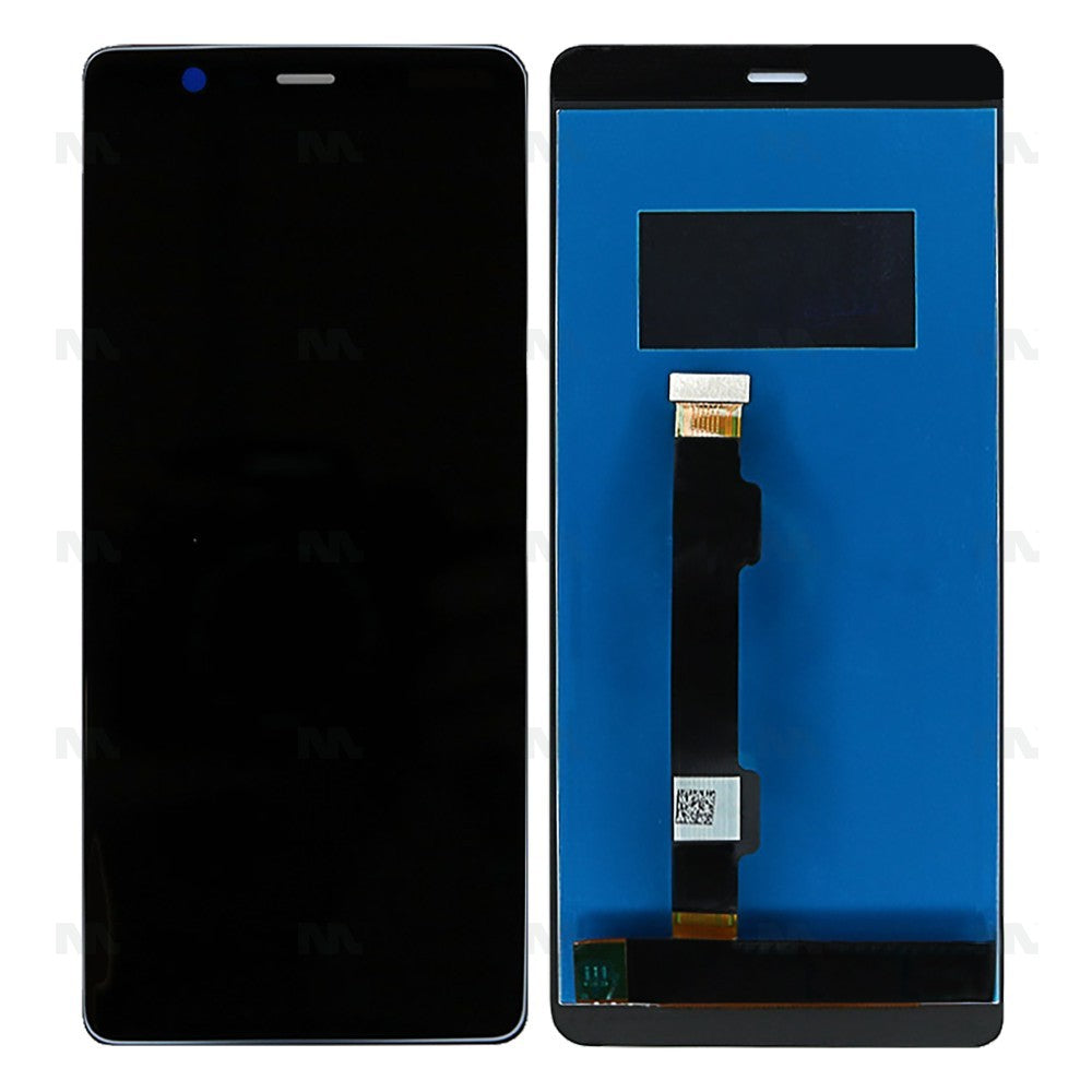 Nokia 5.1 (2018) Display And Digitizer Without Frame Black OEM