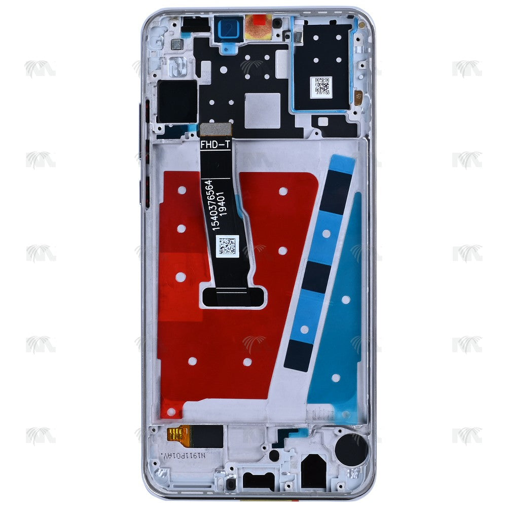 Huawei P30 Lite Display And Digitizer With Frame Pearl White Refurbished