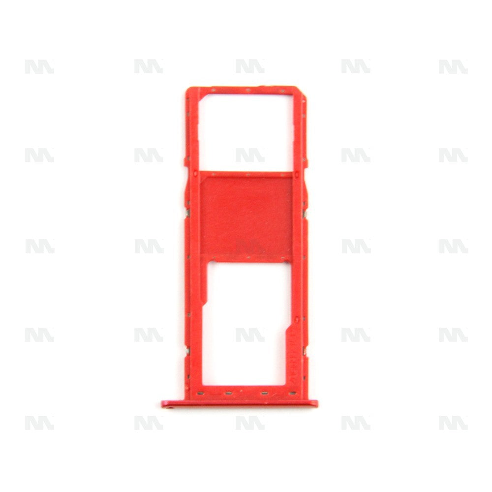 Samsung Galaxy A11 A115F Sim Card Holder Red OEM