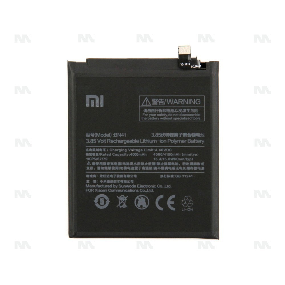 Batterie Xiaomi Redmi Note 4 BN41 OEM Pièce de Rechange Originale