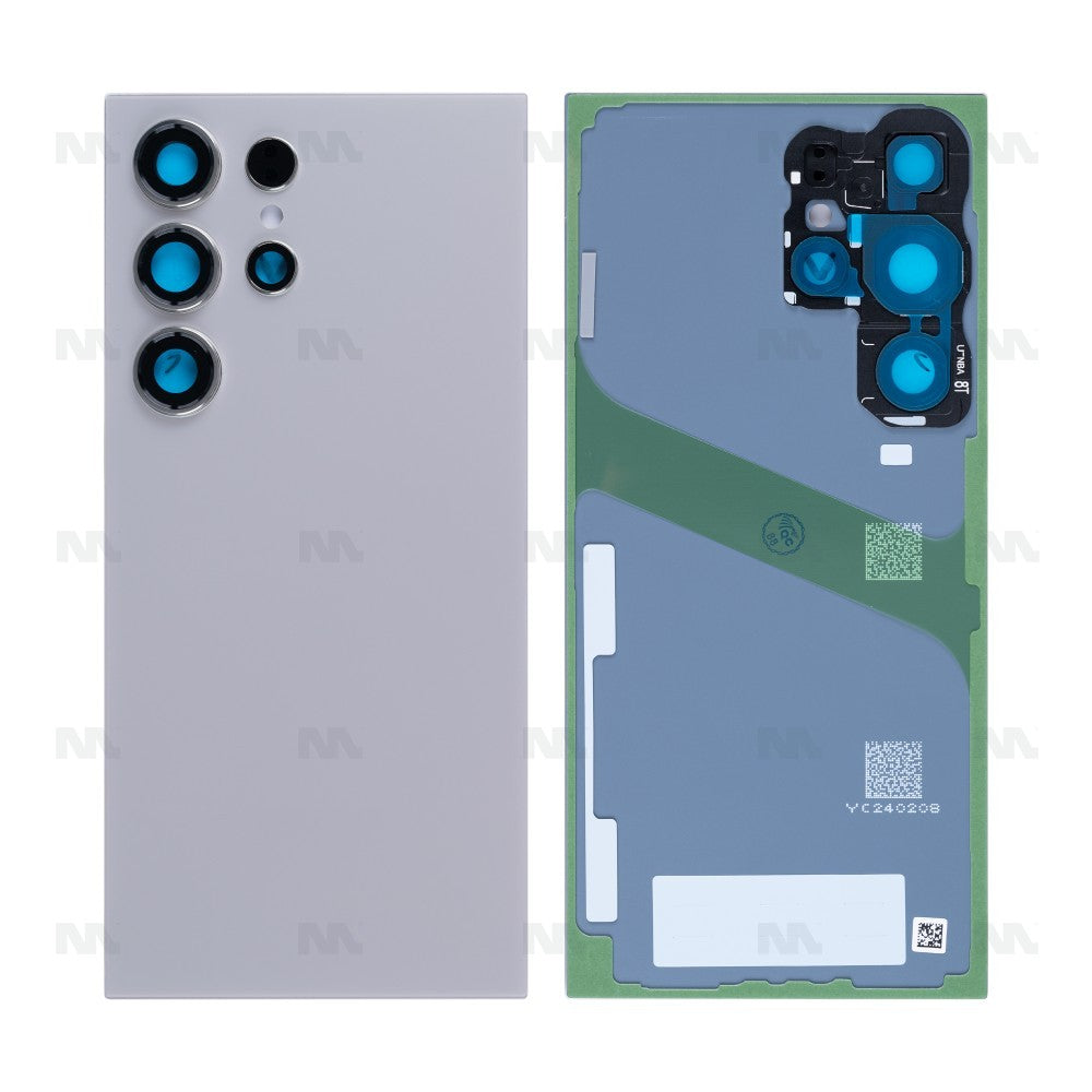 Samsung Galaxy S24 Ultra S928B Back Cover With Lens Titanium Gray OEM