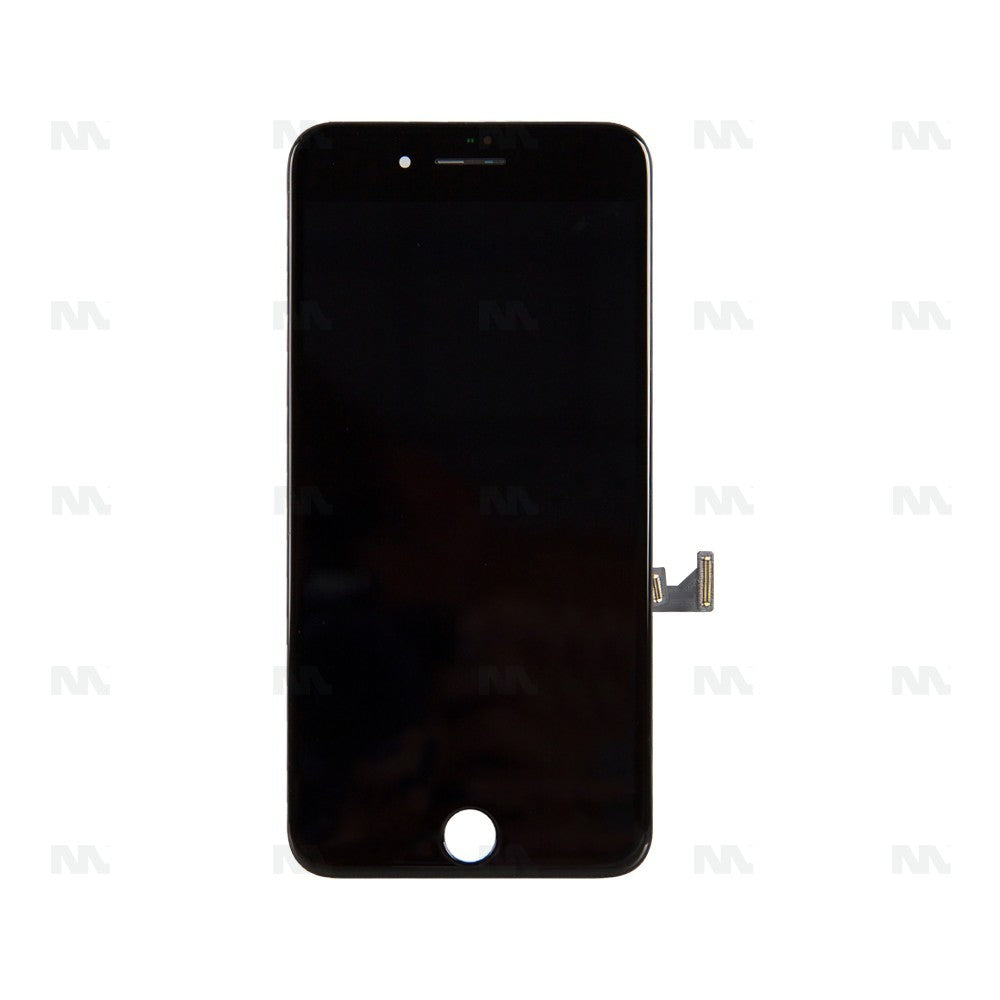 Display Preto Compatível para iPhone 8 Plus - Peça de Substituição Original