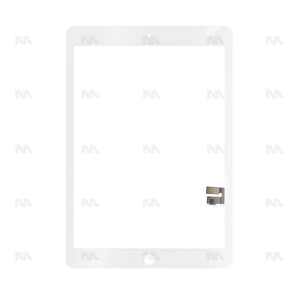 For iPad 7 (2019), iPad 8 (2020) 10.2 Digitizer White Pulled