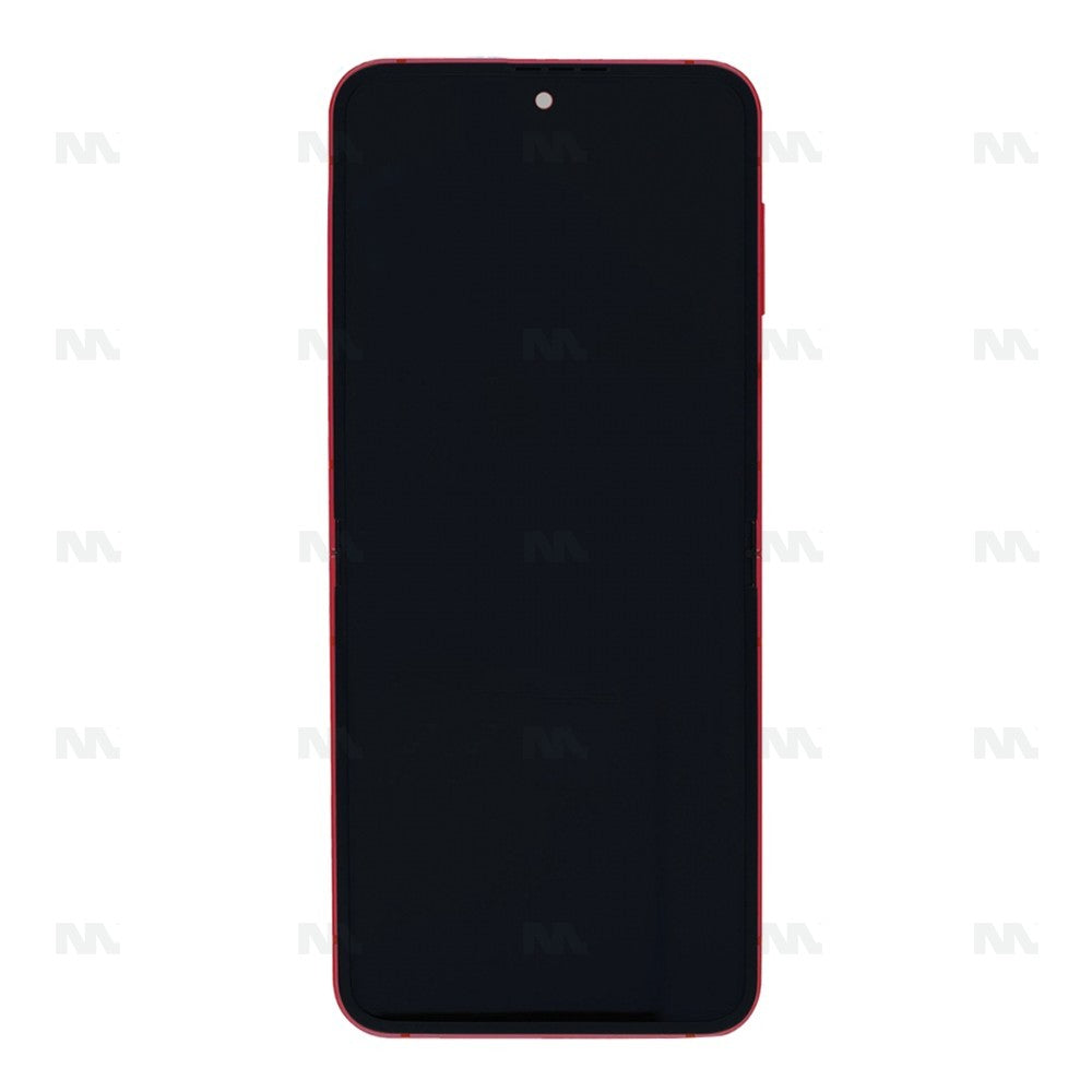 Samsung Galaxy Z Flip7 F766B Display And Digitizer With Frame Coral Red Service Pack