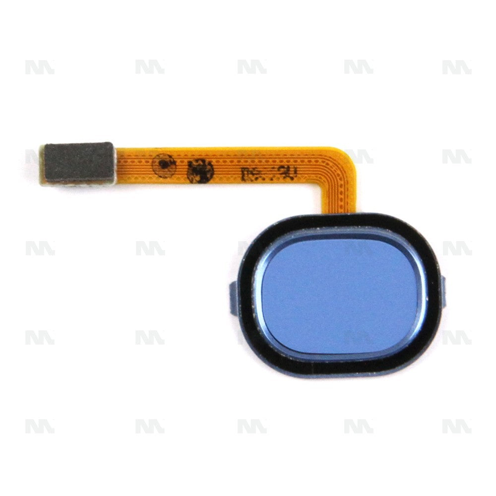 Samsung Galaxy A40 A405F Fingerprint Sensor Flex With Home Button Blue OEM