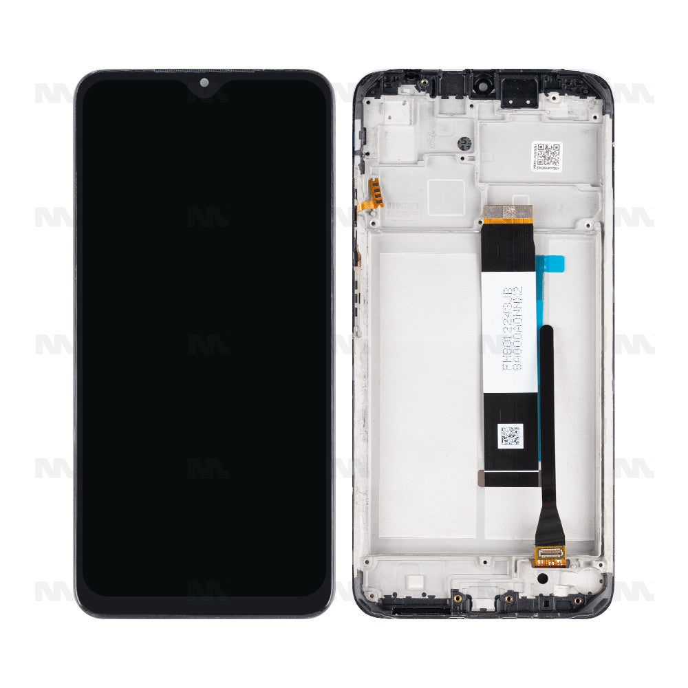 Xiaomi Redmi 9T, Poco M3 Display And Digitizer With Frame Carbon Gray OEM