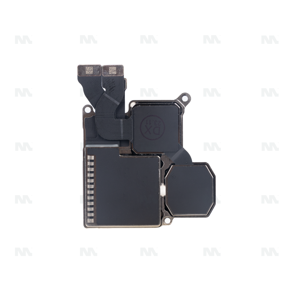 Kit Caméra Arrière pour iPhone 15 Pro - Pièce de Rechange OEM, Module Caméra Arrière