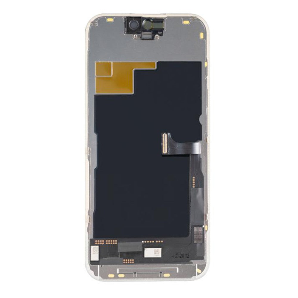 PIXDURA Écran et Digitizer OLED Rigide pour iPhone 15 Pro, Pièce de Rechange Premium avec IC Amovible