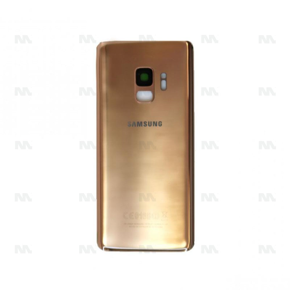 Samsung Galaxy S9 G960F Back Cover With Lens Sunrise Gold OEM