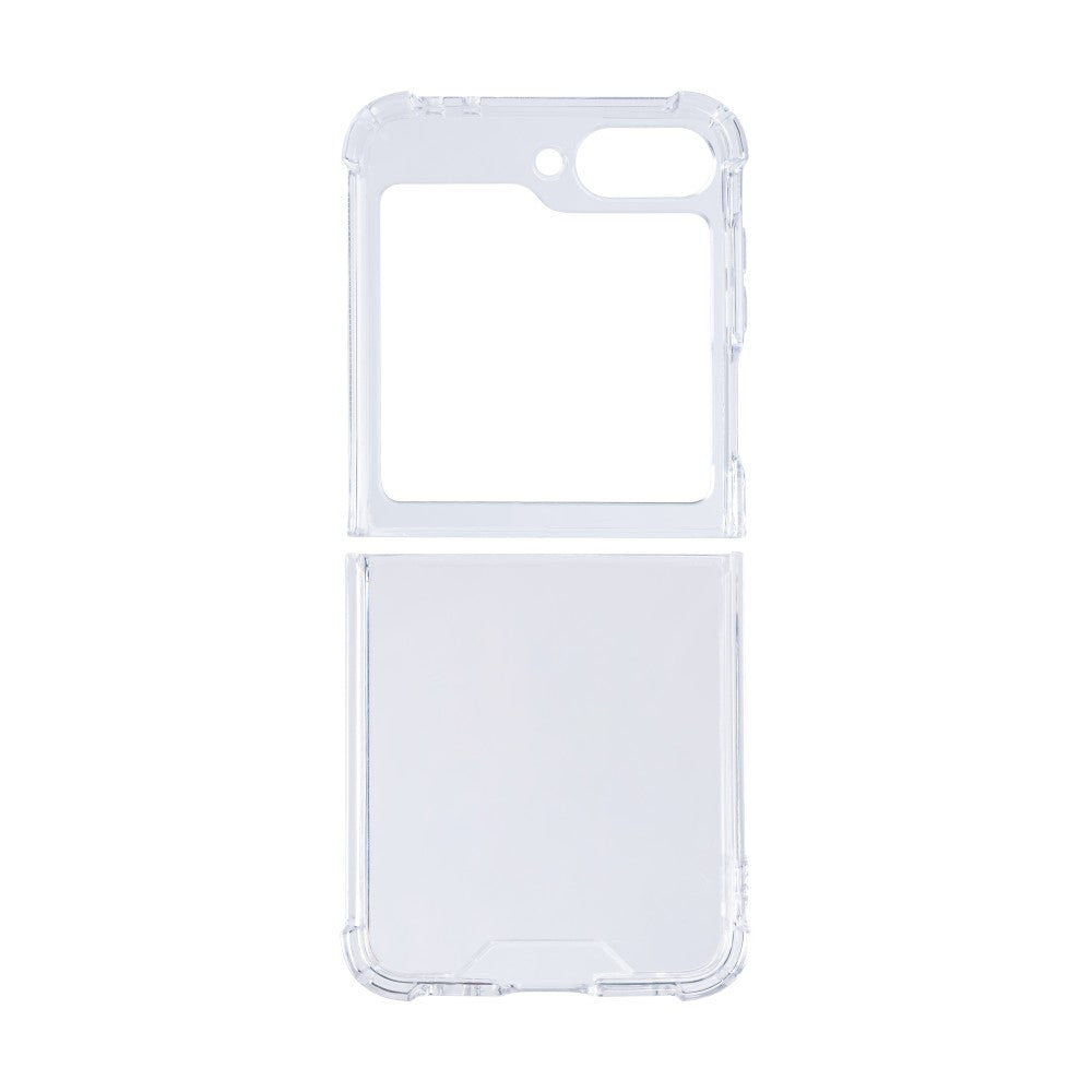 Rixus Anti-Burst Case For Samsung Galaxy Z Flip6 Clear