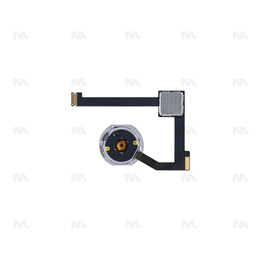 Nappe Flex Bouton Home Noir pour iPad Air 2 9.7 (2014) Pièce de Rechange