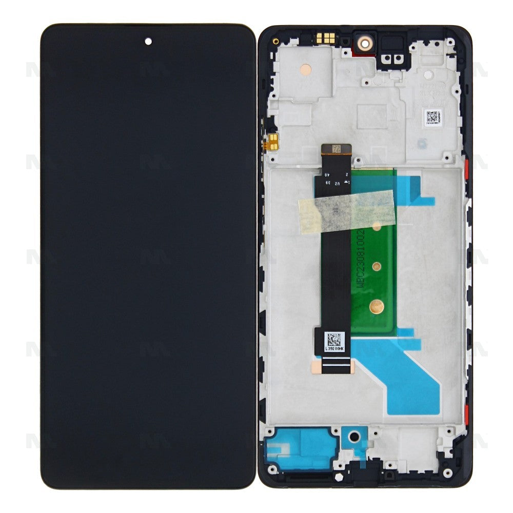 Xiaomi Redmi Note 12 Pro Plus (22101316UCP, 22101316UG) Display And Digitizer With Frame Black Original