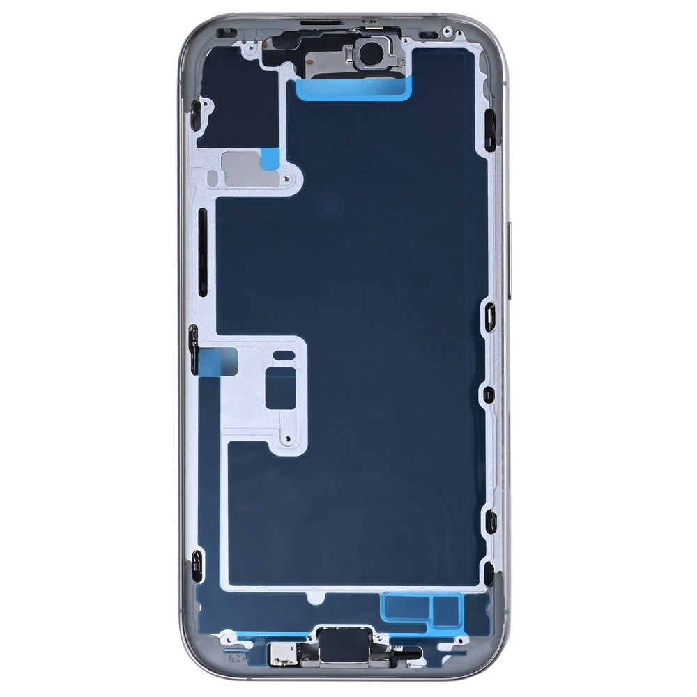For iPhone 16 Pro Complete Housing Incl. All Small Parts Without Battery And Back Camera Natural Titanium