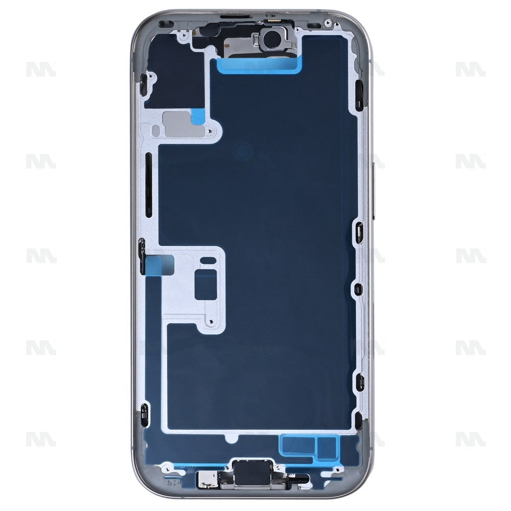 For iPhone 16 Pro Complete Housing Incl. All Small Parts Without Battery And Back Camera Natural Titanium