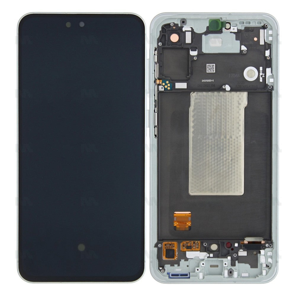 Samsung Galaxy A56 A566B Display And Digitizer With Frame Olive GH82-36829C Service Pack