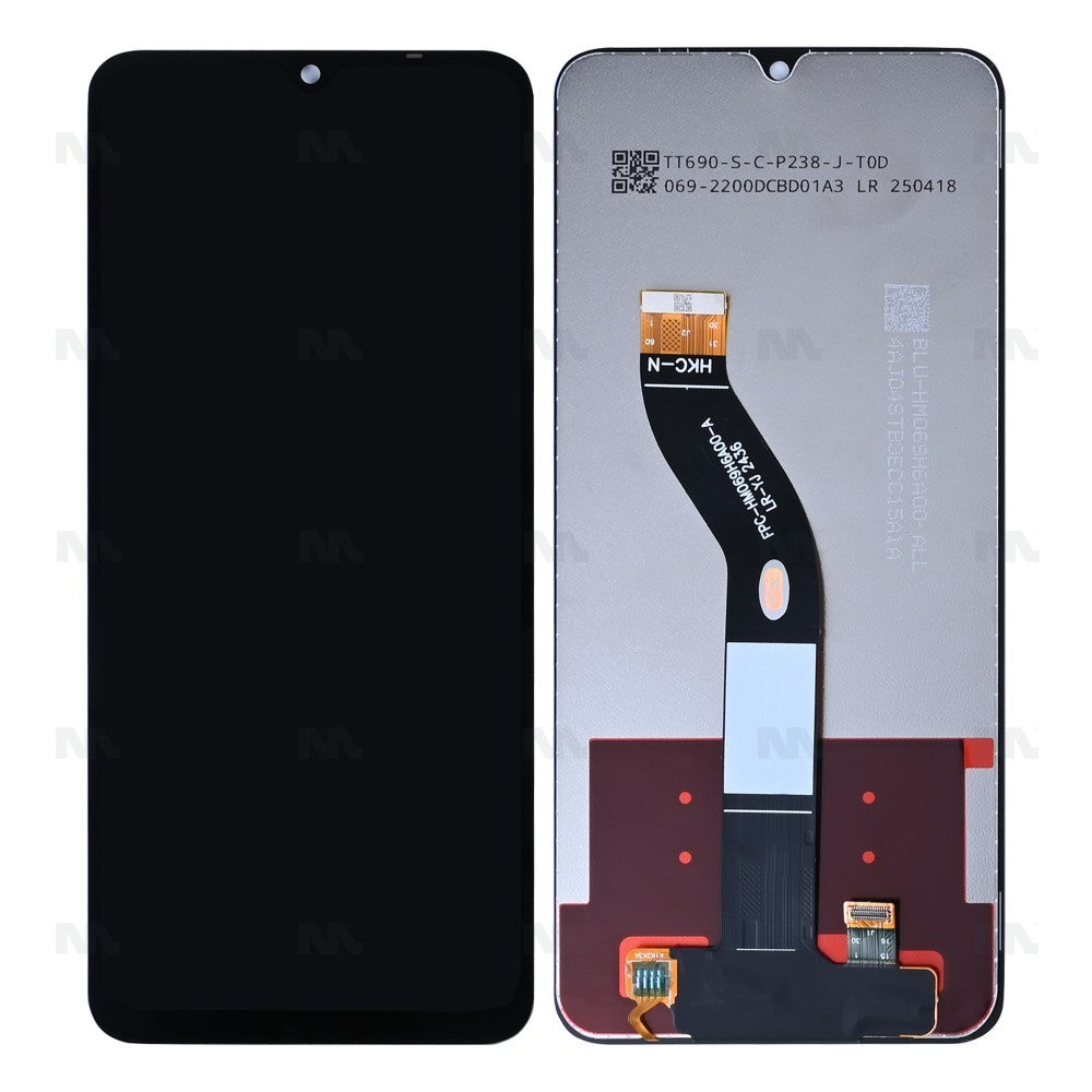 Xiaomi Redmi 14C 4G, 14C 5G, Poco C75 Display And Digitizer Without Frame Black OEM