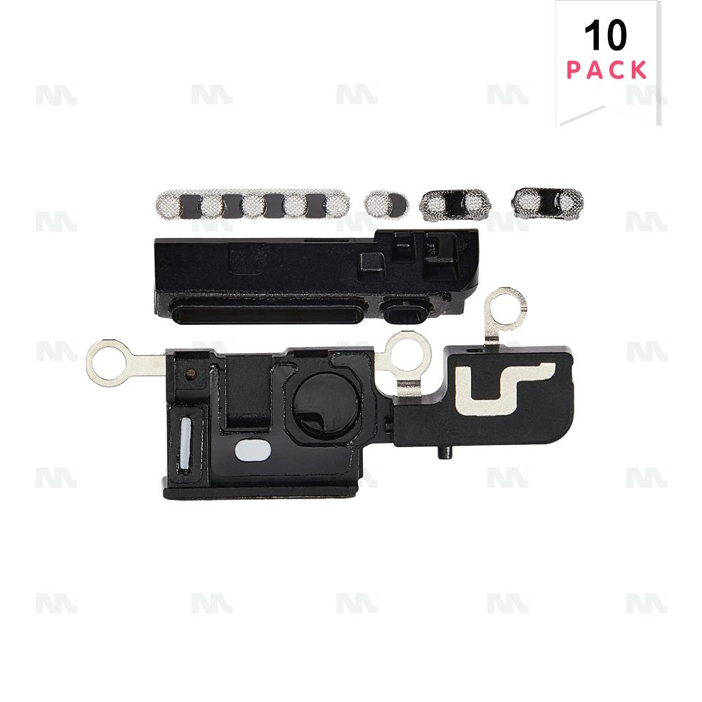 For Apple iPhone 16 Plus Loudspeaker And Microphone Mesh White Compatible (10pcs)