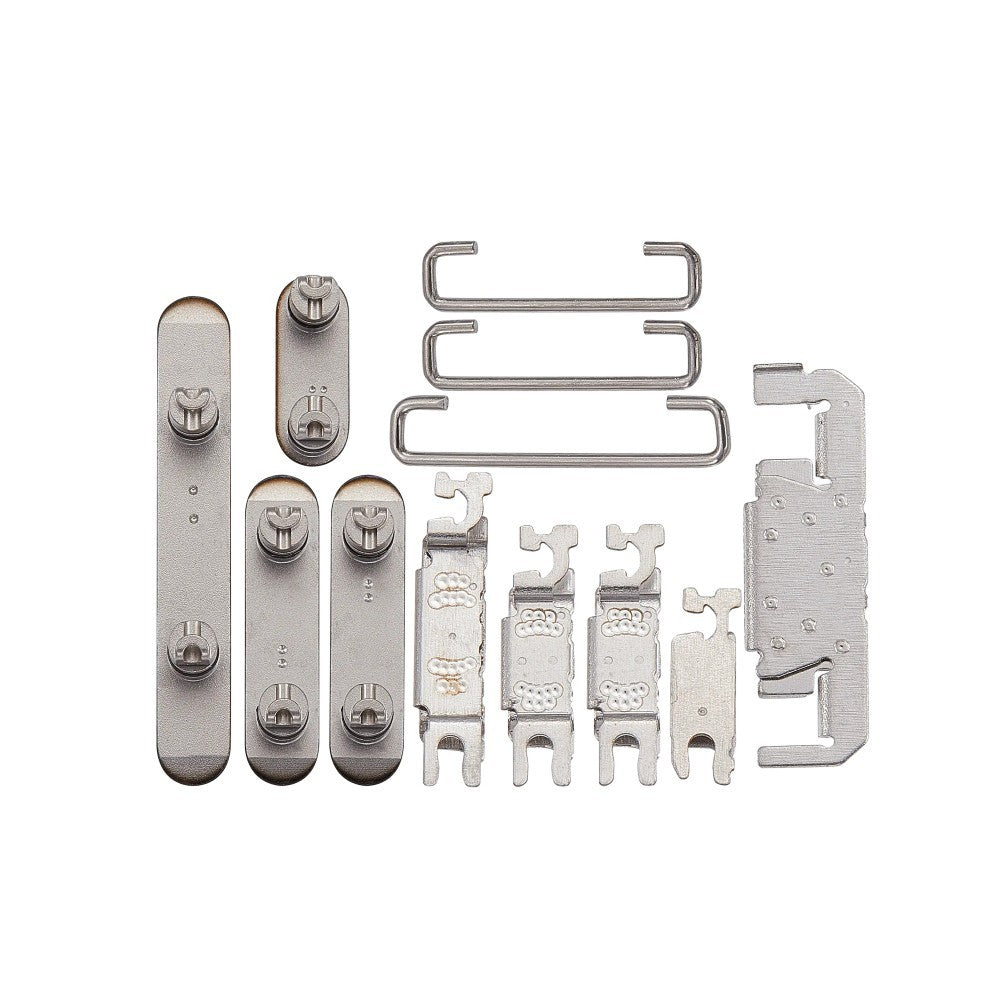 For iPhone 16 Pro, 16 Pro Max Side Button Set (4 Pcs) Black Titanium