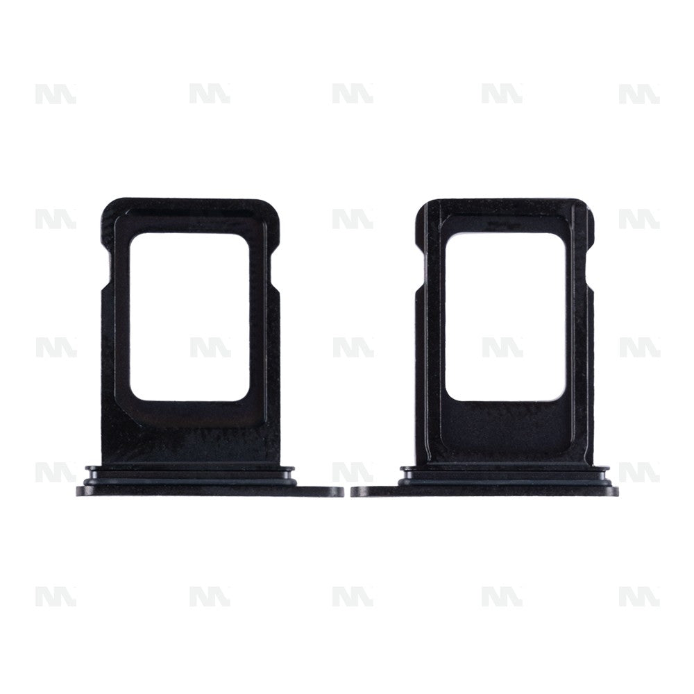 For Apple iPhone 15 Pro, 15 Pro Max Sim Card Holder Black Titanium Pulled