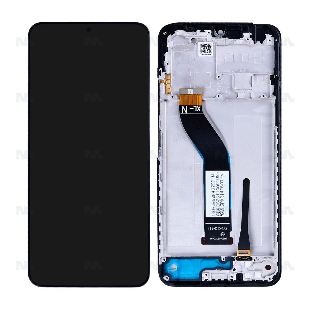 Xiaomi Redmi 14C 4G. 14C 5G, Poco C75 Display And Digitizer With Frame Midnight Black Service Pack