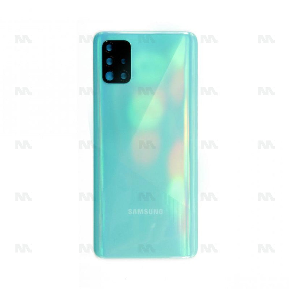 Samsung Galaxy A51 A515F Back Cover With Lens Prism Crush Blue OEM