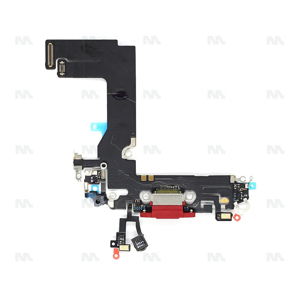 For Apple iPhone 13 Mini System Charging Flex Red Pulled