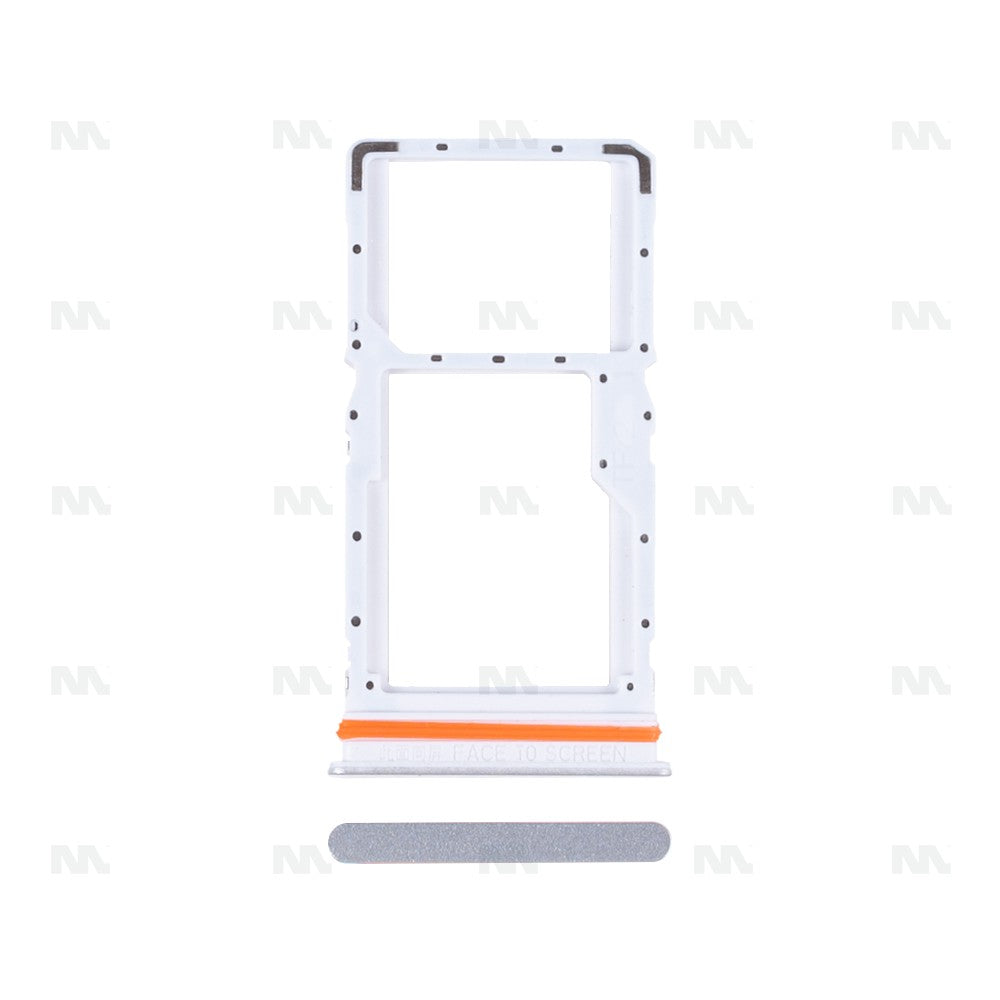 Xiaomi Poco M6 4G Sim Card Holder Silver OEM