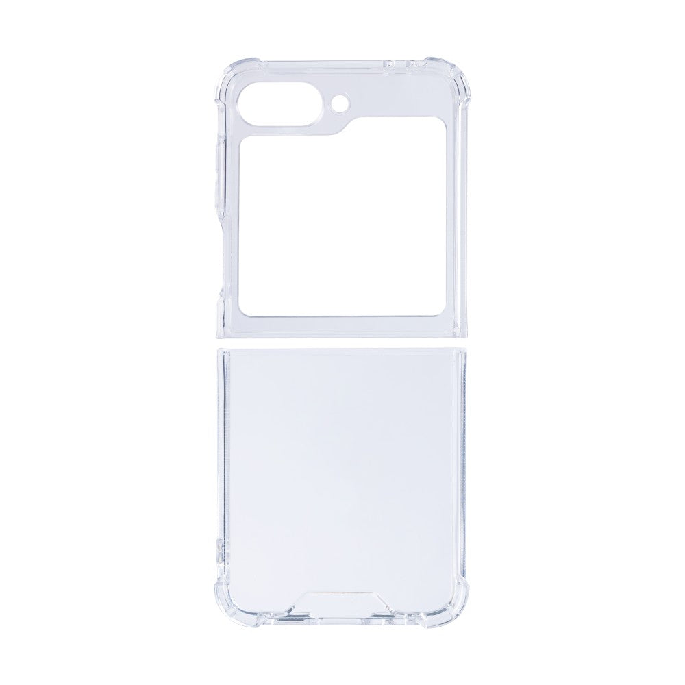 Rixus Anti-Burst Case For Samsung Galaxy Z Flip6 Clear