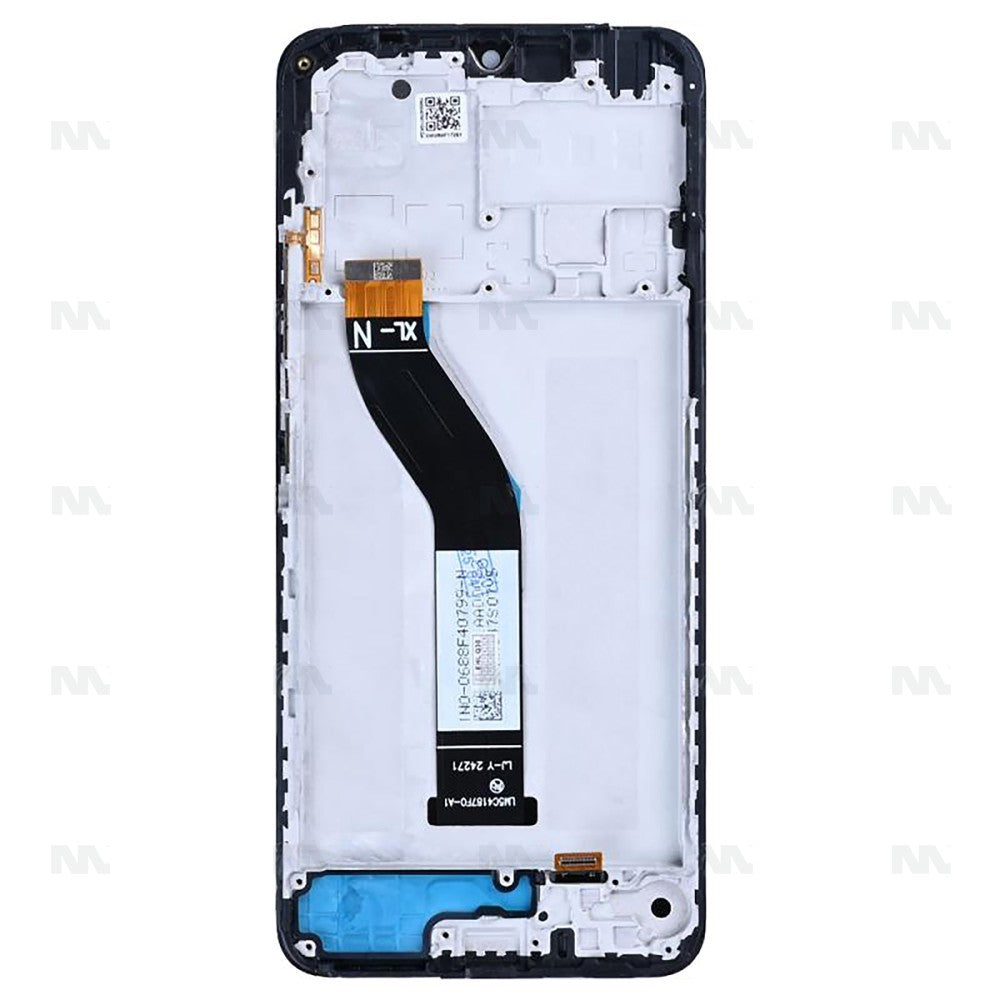 Xiaomi Redmi 14C 4G, Poco C75 4G Display And Digitizer With Frame Midnight Black OEM