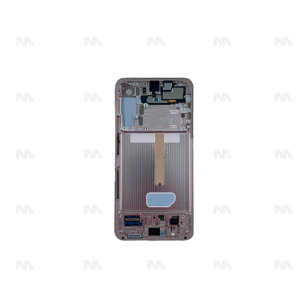 Samsung Galaxy S22 Plus S906B Display And Digitizer With Frame Pink Gold Service Pack