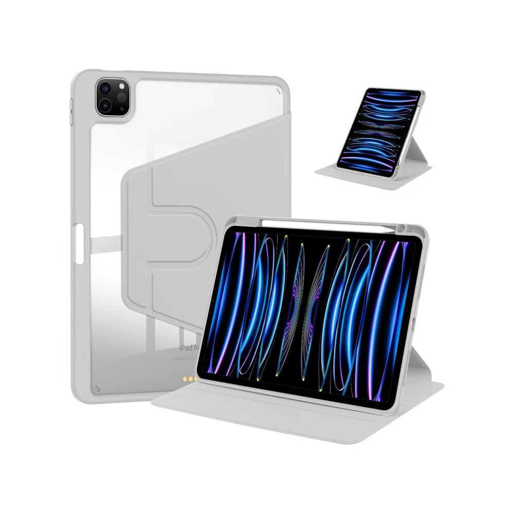 For iPad 10 10.9 (2022), iPad 11.0 (2025) PU Leather Protective Case Grey